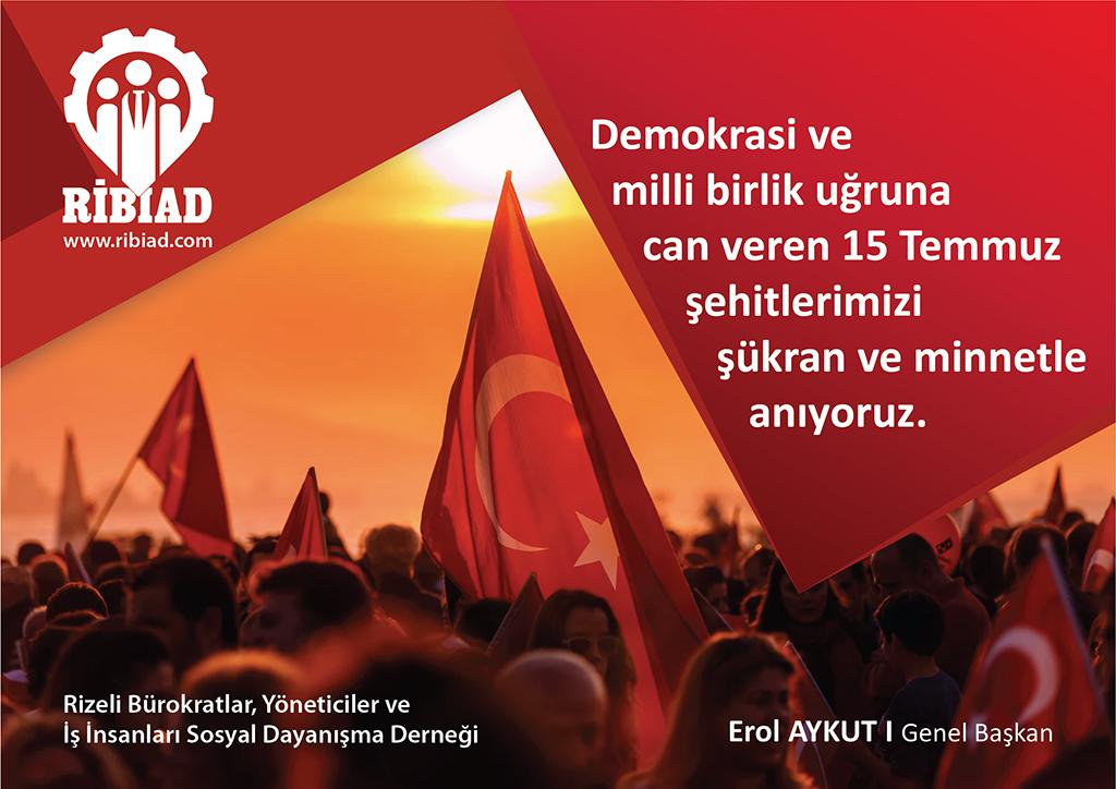 15 Temmuz Demokrasi ve Millî Birlik Günü 